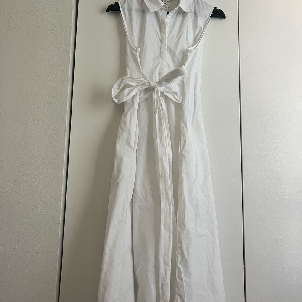 Banana Republic White Maxi Dress